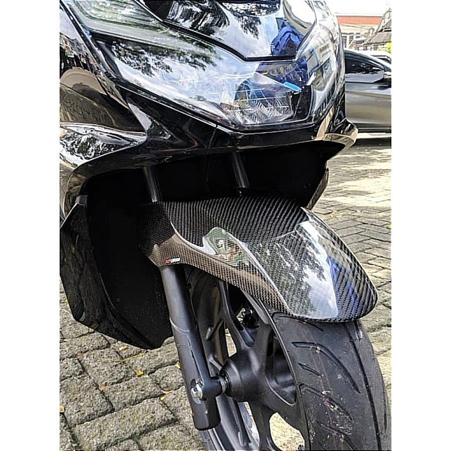 HONDA PCX125/160 カーボン調フロントフェンダー JK05/KF47