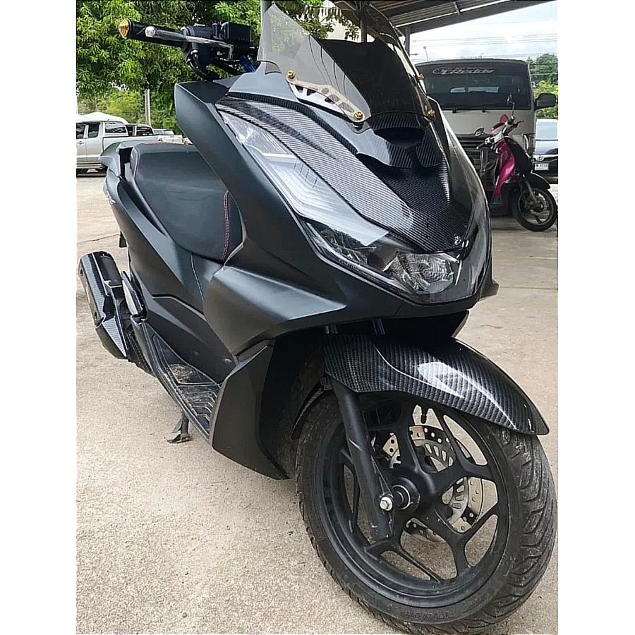 HONDA PCX125/160 カーボン調フロントフェンダー JK05/KF47