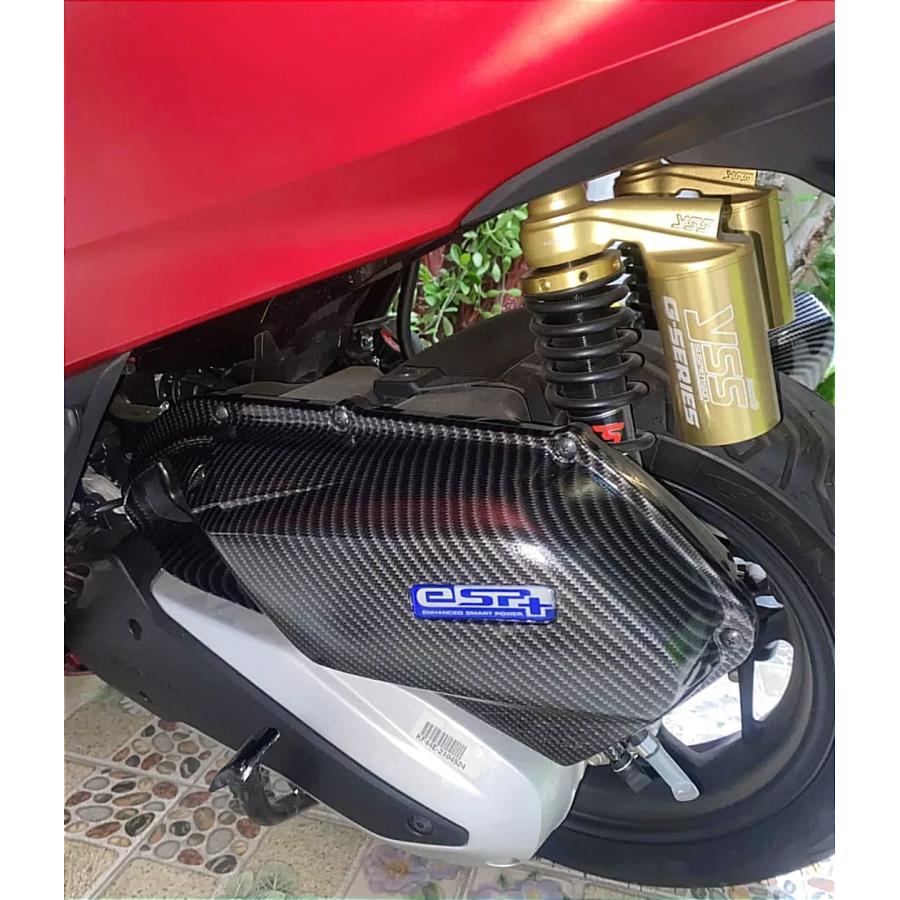 HONDA PCX125/160 ADV160 カーボン調エアクリーナーカバー JK05/KF47 KF54