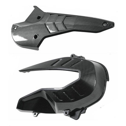 HONDA PCX125/160 ADV160 カーボン調クランクケースカバーセット JK05/KF47 KF54