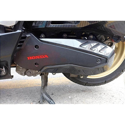 HONDA PCX125/160 ADV160 カーボン調クランクケースカバー ドリブン側 JK05/KF47 KF54