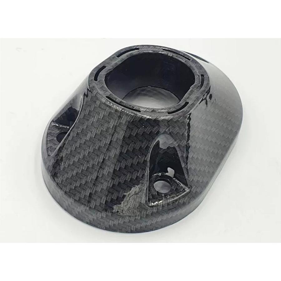 HONDA PCX125/160 カーボン調マフラーエンドキャップ カバー JK05/KF47